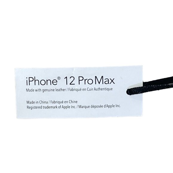 New Bandolier Phone Case Iphone 12 ProMax Camel Tan Leather No Strap - Picture 4 of 6